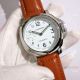 Copy Luminor Panerai White Dial Brown Leather Band Watch 44mm (4)_th.jpg